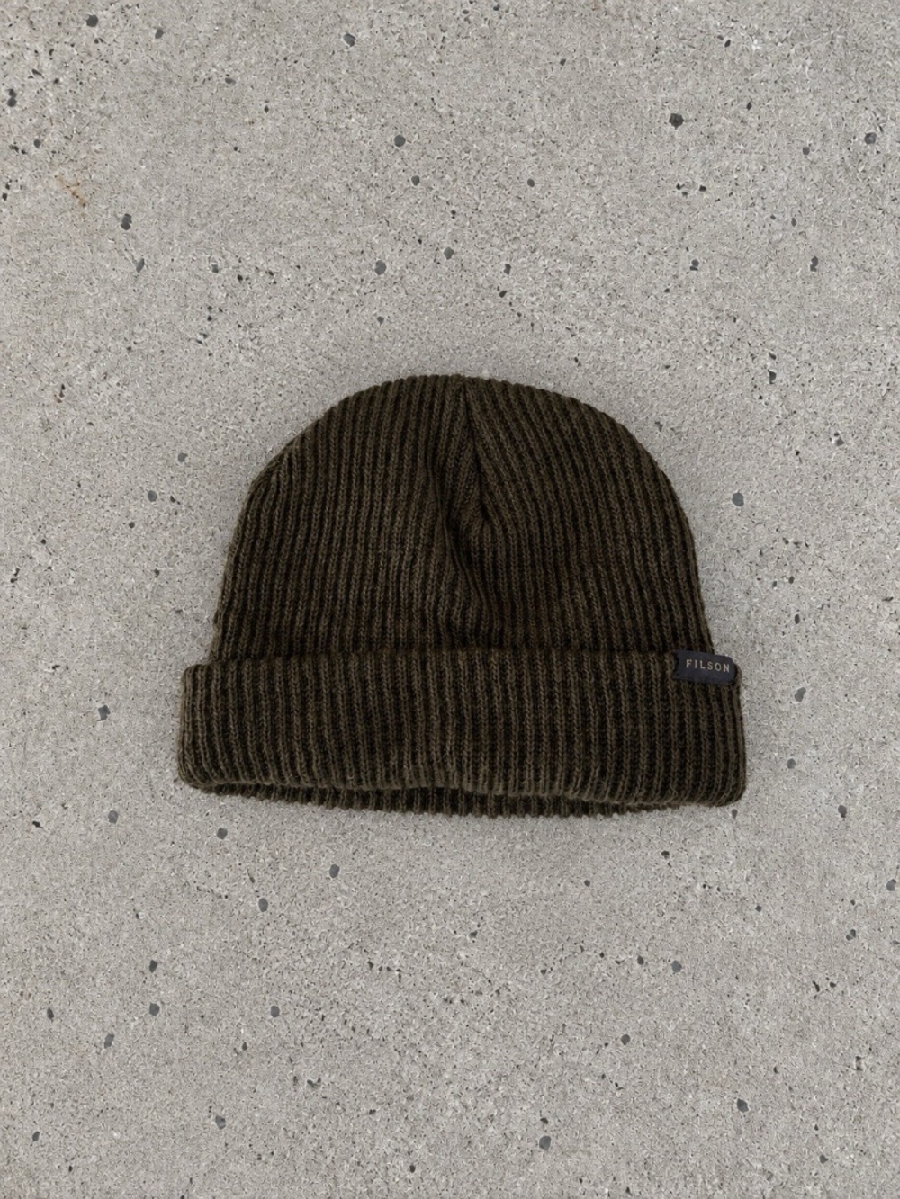 FILSON WATCH CAP BEANIE OTTER GREEN ONE SIZE